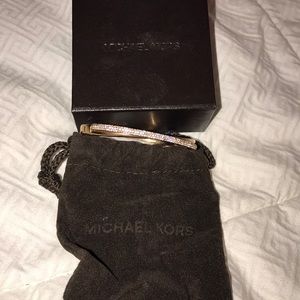 MK rose gold bracelet